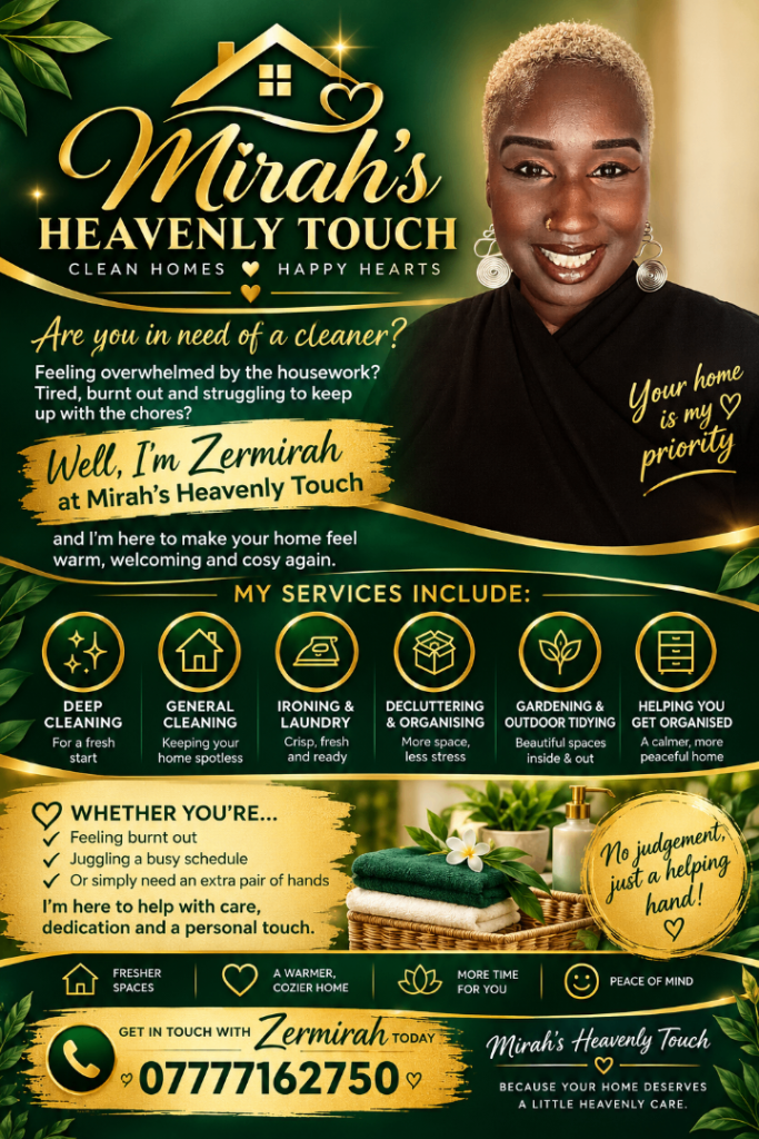 ✨ Professional Home Cleaning, Ironing, Gardening & Dog Walking 🏡