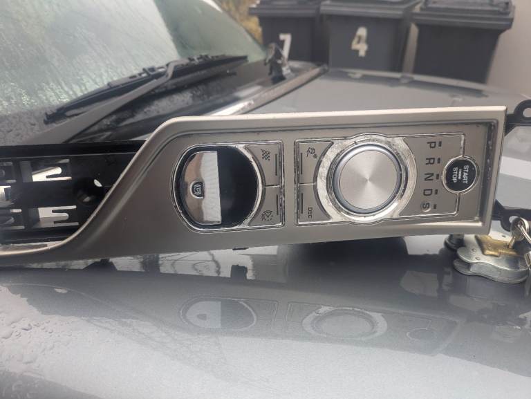 Jaguar xf gear selector 