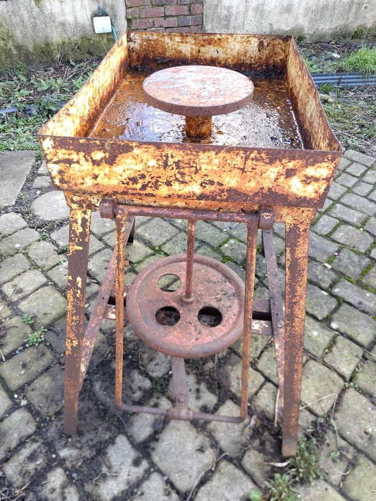 Standing Potters kick wheel. Full working order