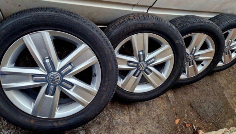 17 inch VW TRANSPORTER T5 T6 ALLOY WHEELS 