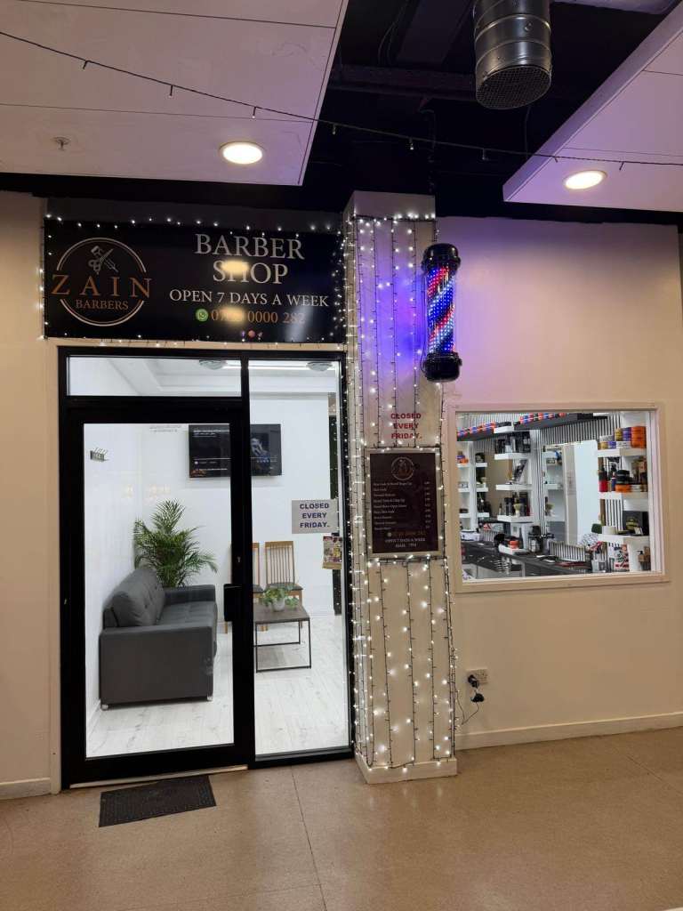 💈 Barbershop for Sale – Fully Equipped – Ready to Trade (House of Sher Mall, Glasgow)