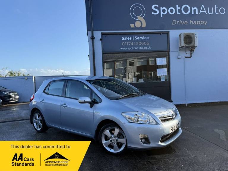 2010 Toyota Auris 1.8 VVTi Hybrid T Spirit 5dr CVT Auto HATCHBACK PETROL/ELECTRIC Automatic
