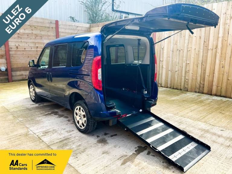 2020 Fiat Doblo 3 Seat Wheelchair Accessible Disabled Access Vehicle WAV MPV Petrol Manual