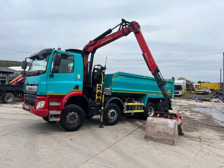 2021 DAF TRUCKS CF 440 8X4 TIPPER GRAB ONLY 99,998 KM 