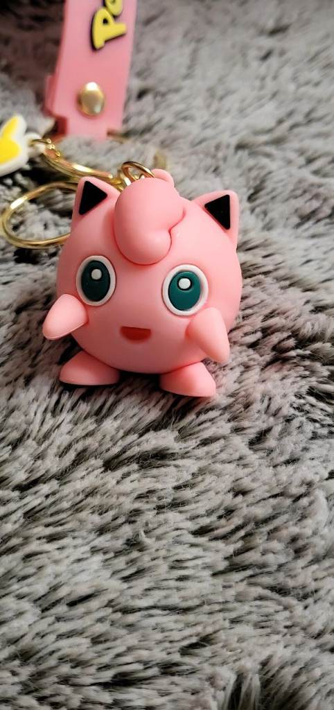 Pokemon Jigglypuff Figure Keychain