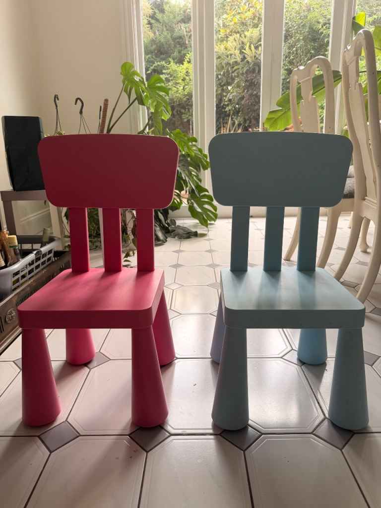 IKEA Mammut Kids Chairs x2