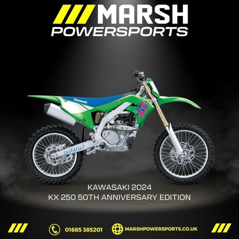 Kawasaki KX 450 50th Anniversary Edition - Kawasaki Main Dealer - PRICE DROP!