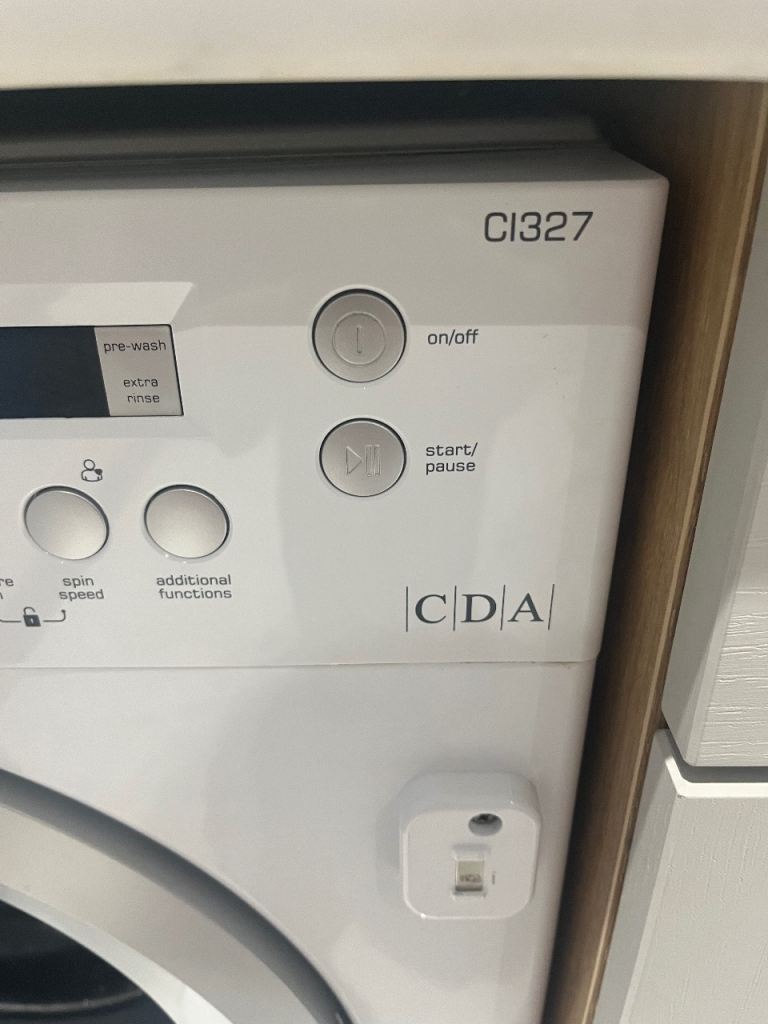 CDA c1237 washing machine 