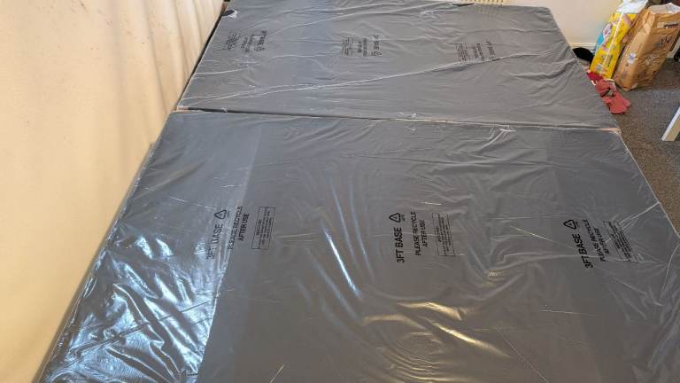 king size bed with mattress