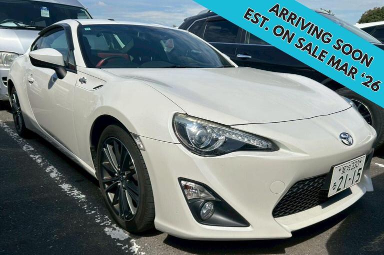 TOYOTA GT86 2.0 GT Coupe JDM Import Boxer D-4S Auto 2015