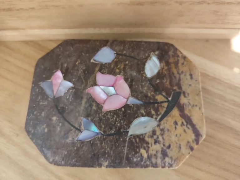Indian Soap stone box