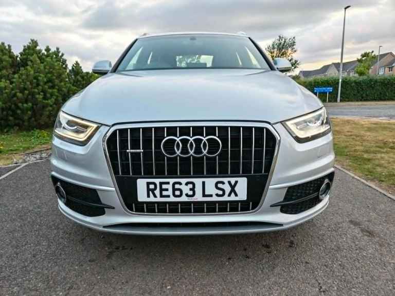 *AUTOMATIC*GENUINE AUDI Q3 S-LINE QUATTRO-VERY LOW DIESEL MILES-FULL SERVICE HISTORY-ORIGINAL TOWBAR