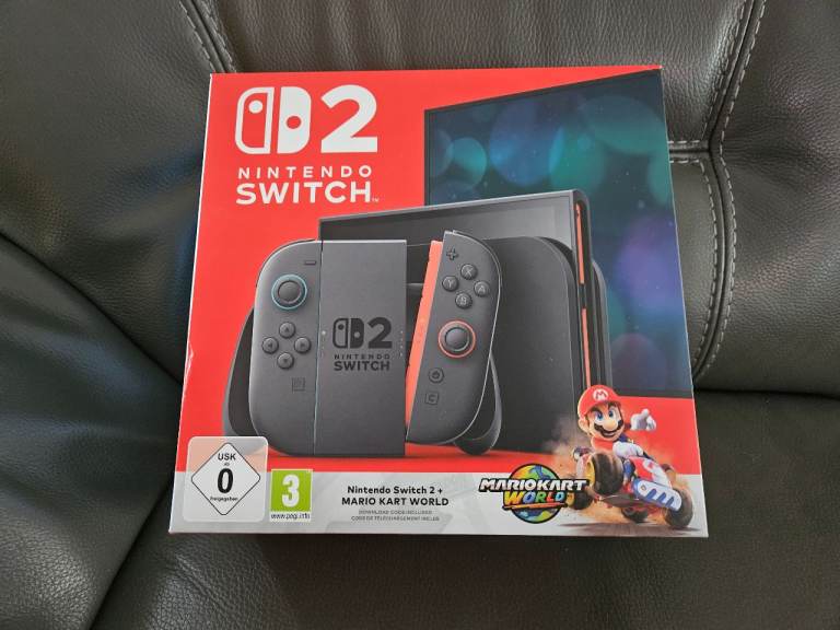 image for NINTENDO SWITCH 2 HARDLY USED