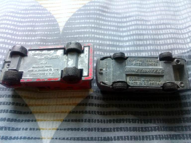 2 Vintage very collectable 1970s metal cars