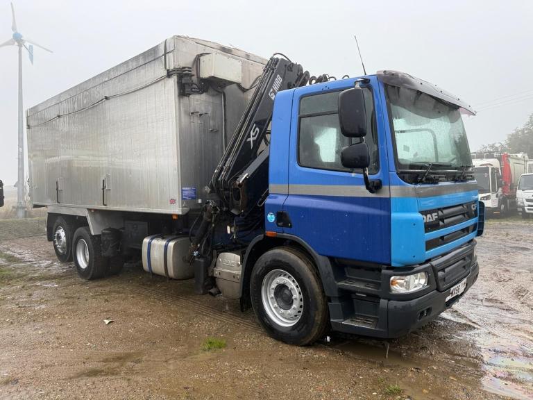 2006 DAF TRUCKS CF Tipper with Crane NA Diesel Manual