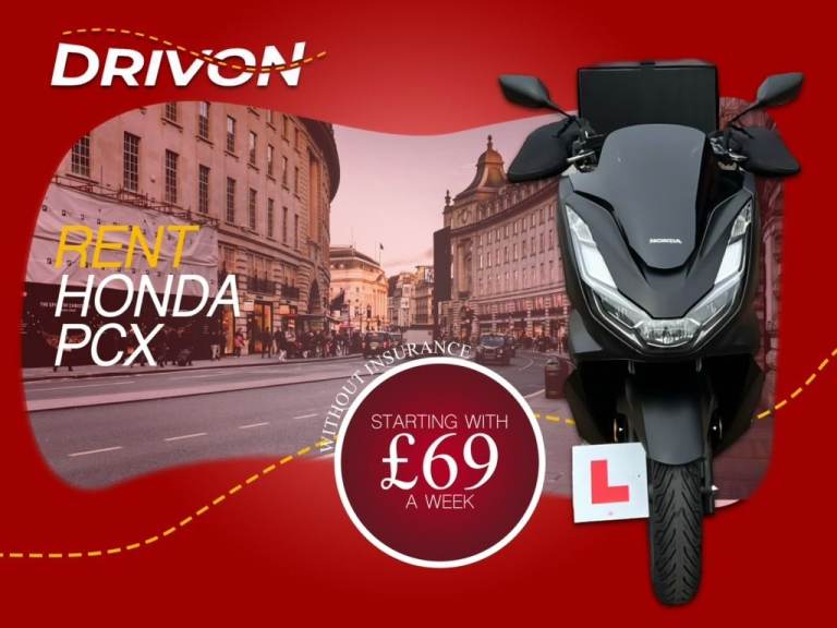 HONDA PCX 125CC FOR RENT UBER EATS, DELVEROO
