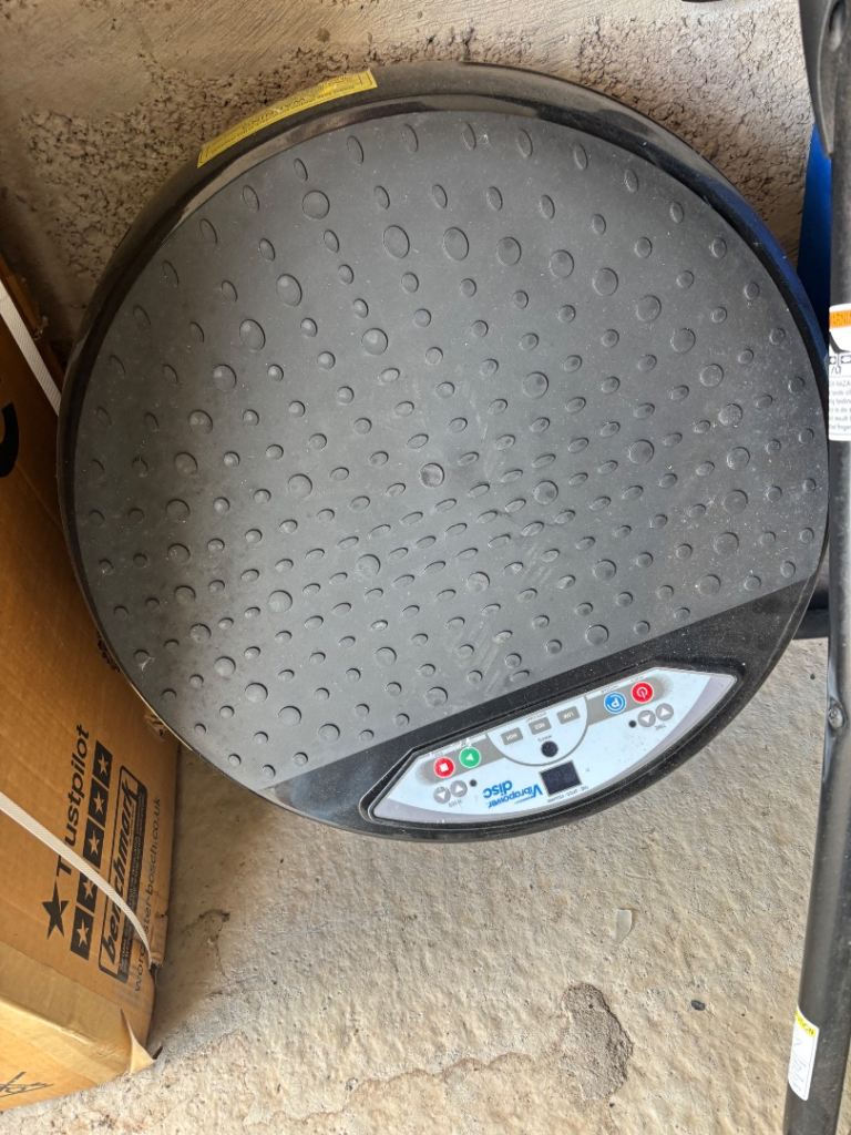 Vibroslim Vibration Plate - Good Working Order, Grey