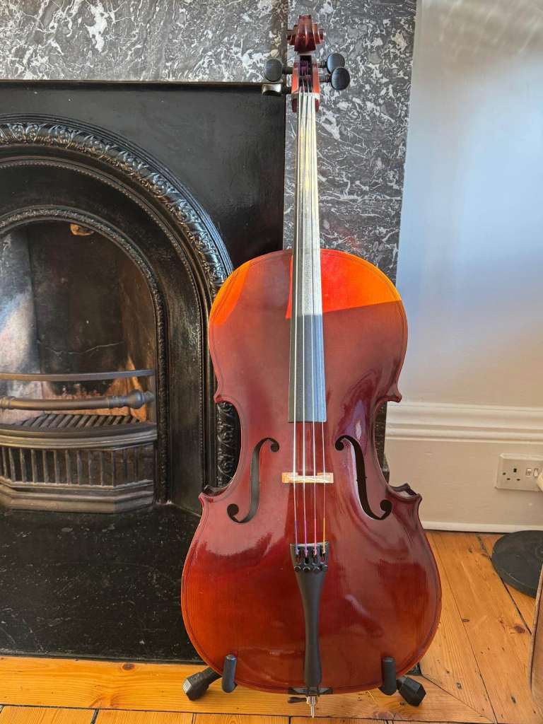 1/2 size Andrew Schroetter cello