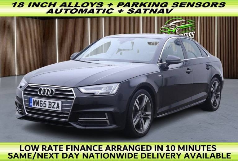 2016 65 AUDI A4 2.0 TFSI S LINE SALOON 4DR PETROL MANUAL EURO 6 (S/S) (190 PS)