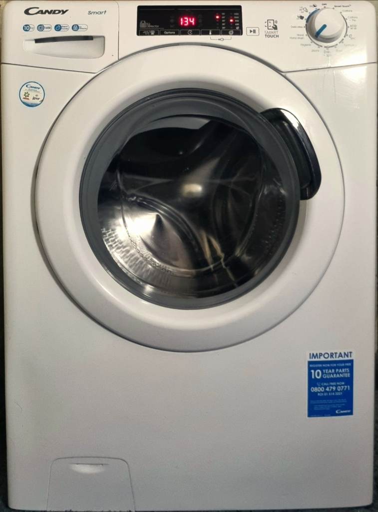 10kg candy smart washing machine 