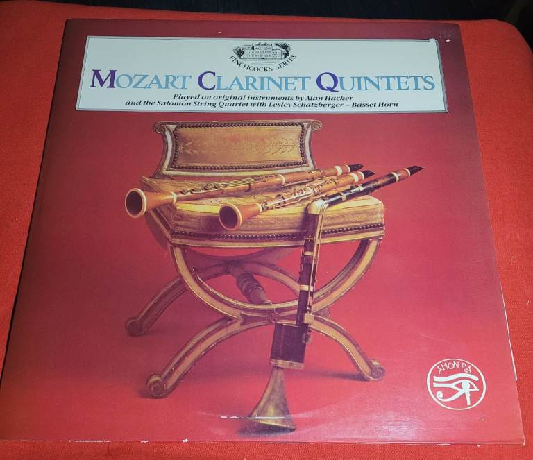 Mozart Clarinet Quintets Schatzberger Salomon String Quartet  Sar 17  N/Mint r2/6