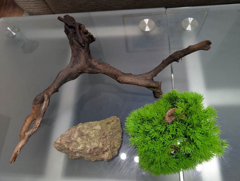 3x Aquarium fish tank ornaments bundle great for decoration