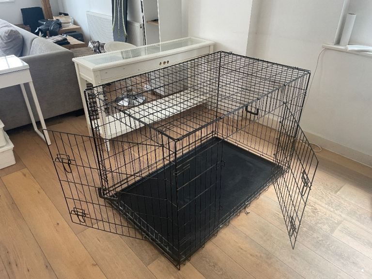 Large Dog Crate / Pet Cage (Folding) – £25