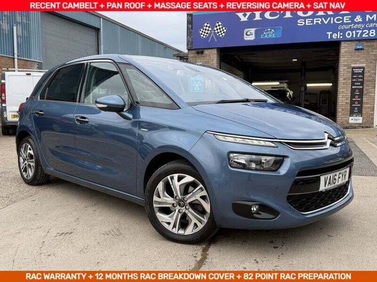2016 Citroen C4 Picasso BlueHDi Exclusive+ MPV Diesel Automatic