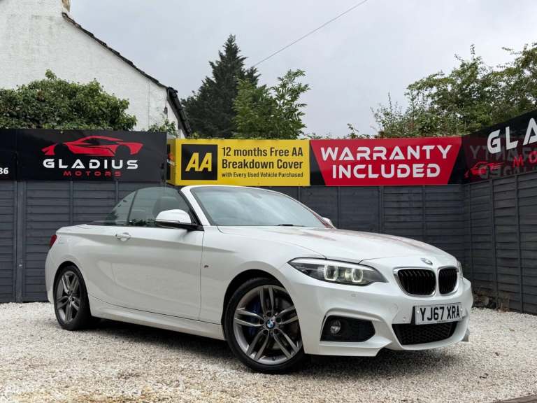 2017 BMW 2 Series 2.0 230i M Sport Auto Euro 6 (s/s) 2dr CONVERTIBLE Petrol Automatic