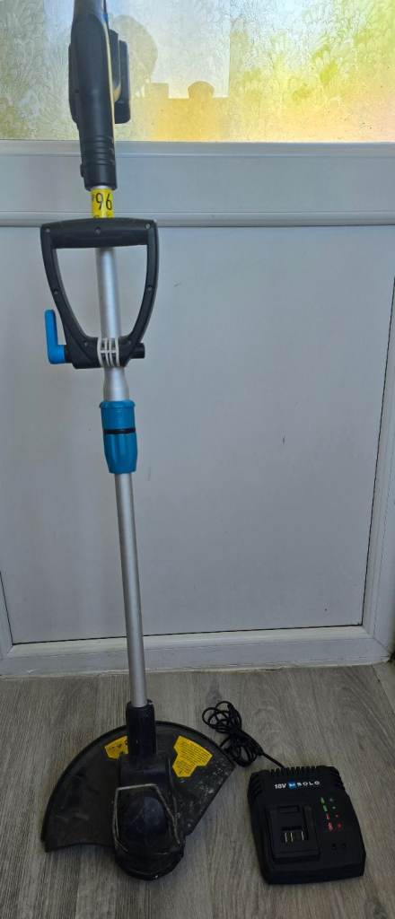 Mac Allister,  Cordless grass strimmer with one battery and charger, 18v 