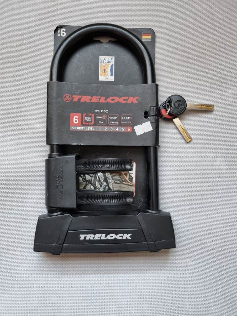 Bike Trelock BS 650 U-LOCK Black