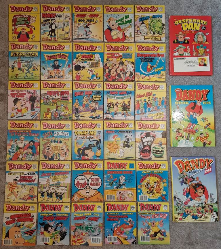 Dandy Vintage Comic Books (Issue 1 and more) + Annuals