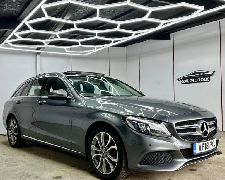 2018 Mercedes-Benz C Class 1.6 C200d Sport (Premium) Estate 5dr Diesel G-Tronic+ Euro 6 (s/s) (13...