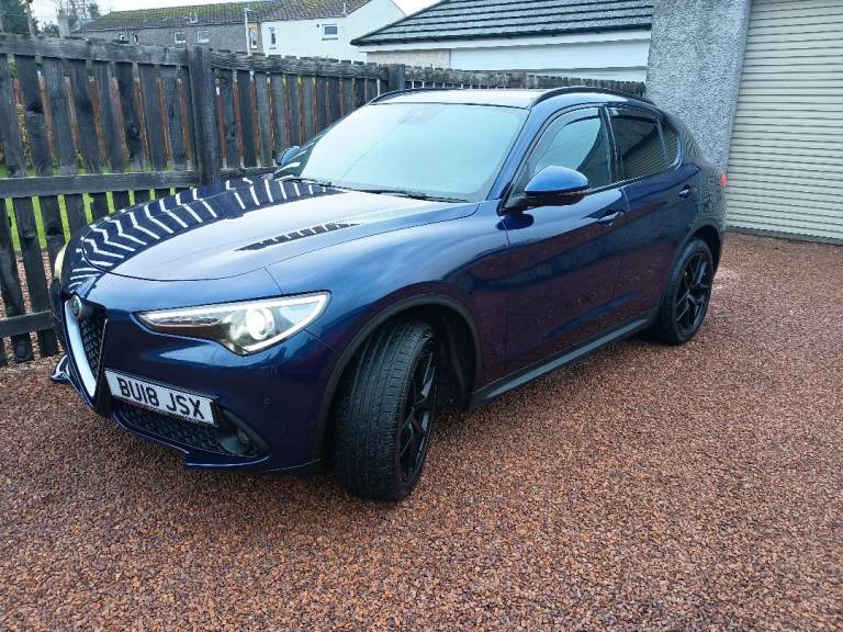 Alfa Romeo Stelvio Milano AWD Q4 210. 2.2 Diesel. 2018. Montecarlo Blue. 5 Door.