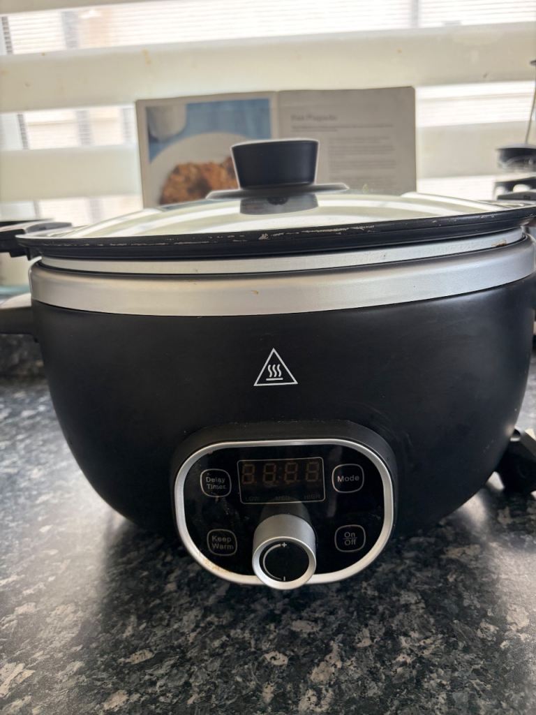George Home 6L Digital Slow Cooker – Good Condition