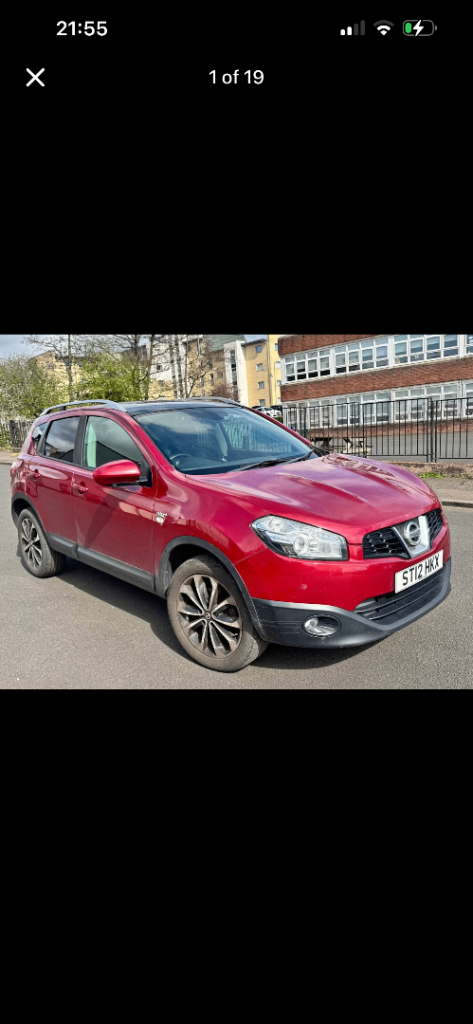 Nissan, QASHQAI, Hatchback, 2012, Manual, 1598 (cc), 5 doors