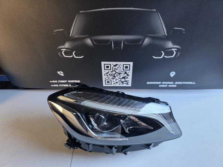 MERCEDES A CLASS W176 LED COMPLETE DRIVER SIDE HEADLIGHT 2016-2018