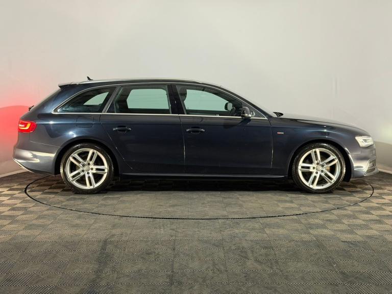 2014 AUDI A4 S LINE 2.0 DIESEL TDI ESTATE 1 PREVIOUS OWNER £165 TAX 60+ MPG
