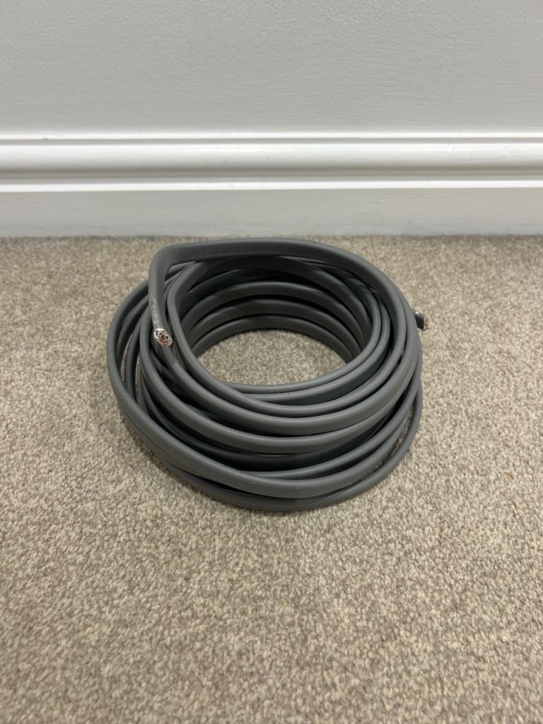 Prysmian 6243Y Grey 1.5mm2 3-core & Earth Cable 10m