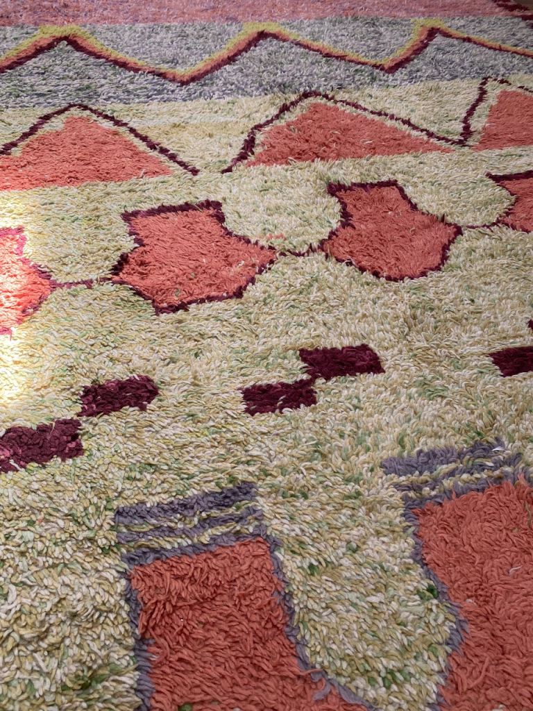 Large luxury wool Moroccan Rig