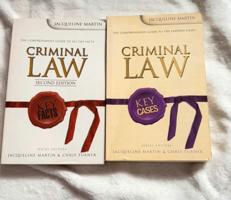Criminal Law   Key facts and Key Cases 