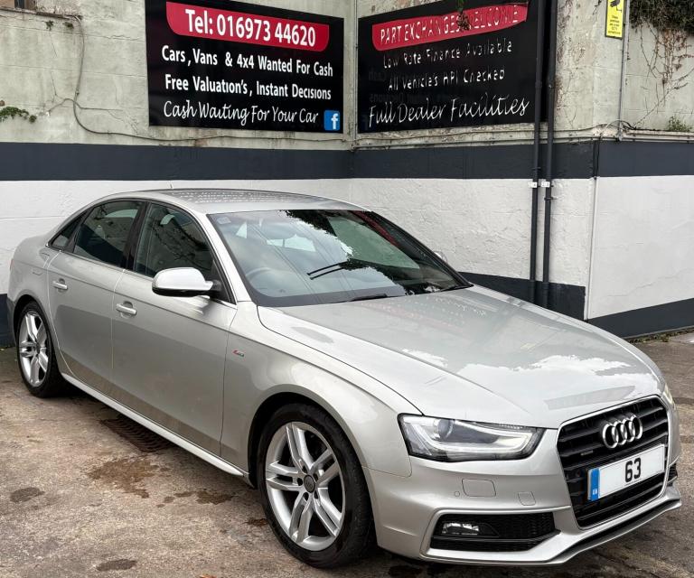 2013 Audi A4 3.0 TDI V6 QUATTRO S-LINE 4DR S-TRONIC 245 BHP FOR SALE SALOON Diesel Automatic