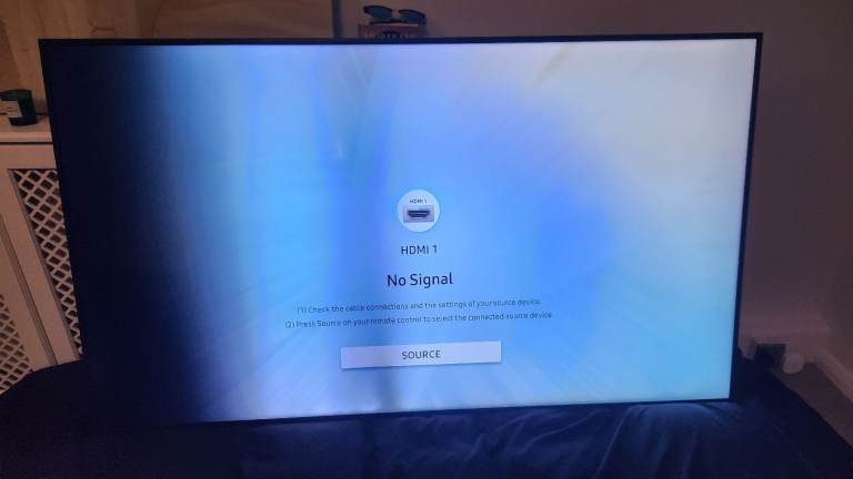 65 inch Samsung TV, broken screen