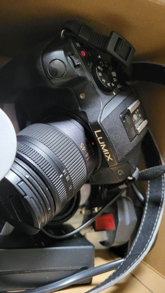 Lumix G6 with 14 -45mm lens