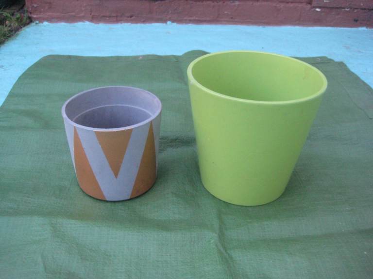 IKEA Boysenbar Vase/Plant Pot for £5.00; Germany Made Lime Green Vase/Plant Pot for £7.00