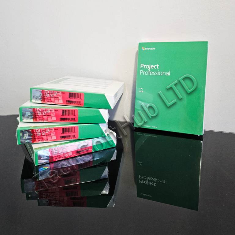 Microsoft Project Pro 2019 Retail Box Brand New SEALED