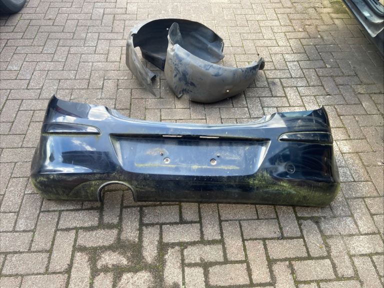 Vauxhall Corsa D Rear Bumper Black
