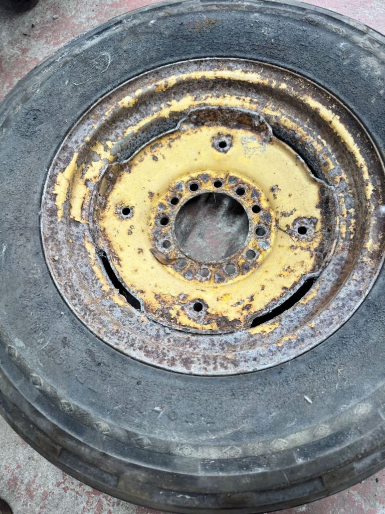 Vintage tractor rim