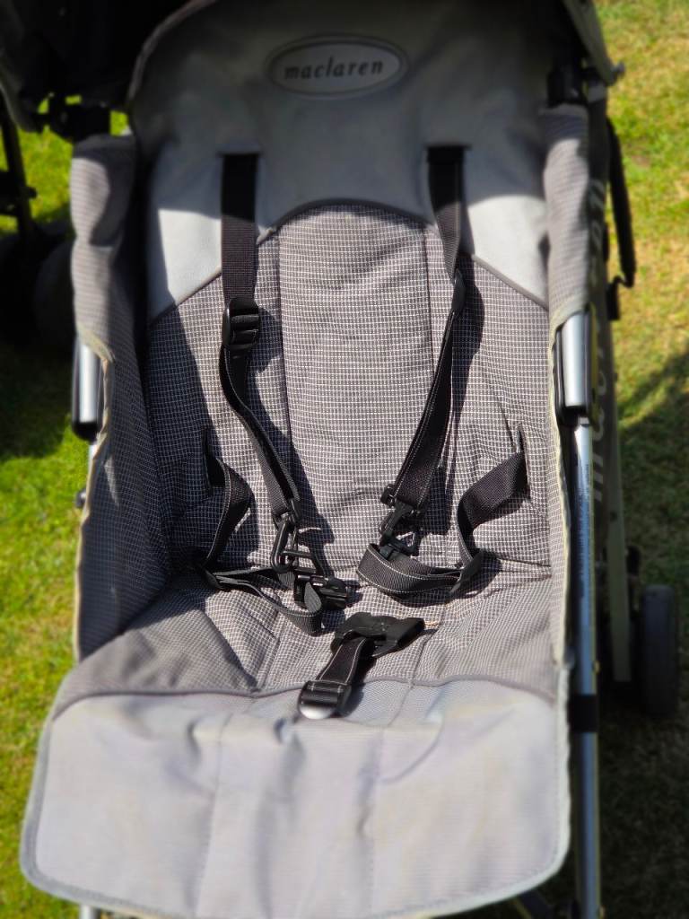 Maclaren Pushchair – Grey, Good Condition