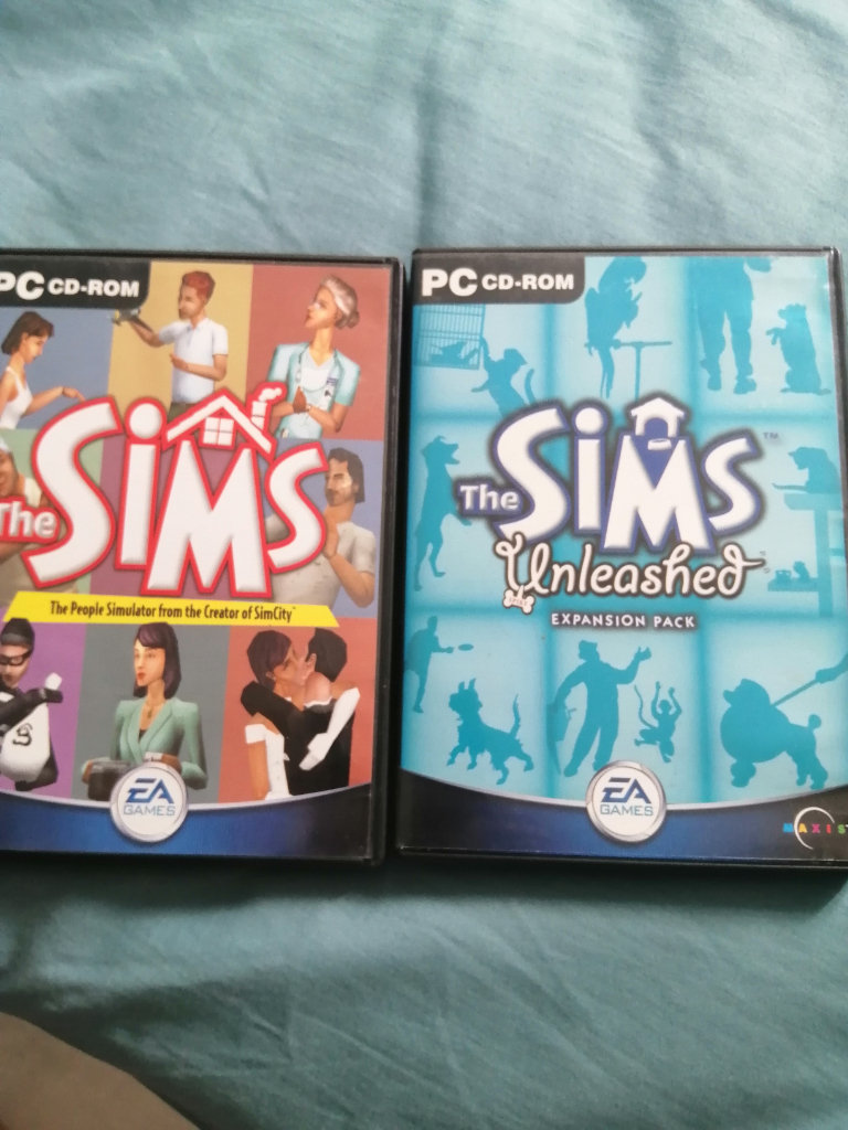 The Sims PC cd-rom